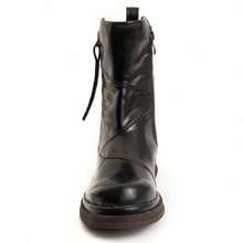 Montevita Women's High Heel Boot With Zipper Motta Estimated Delivery 2-3 Business Days (Peninsula) - Black - View 3