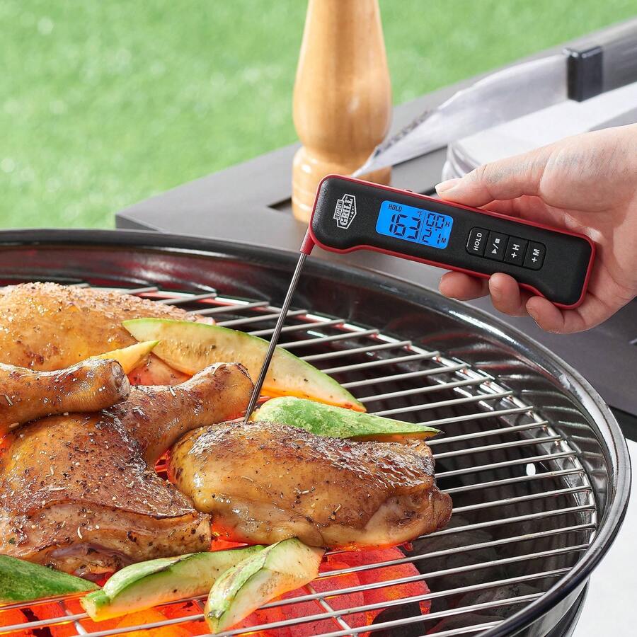 Expert Grill ABS Pocket Digital Instant Read Meat Grilling Thermometer