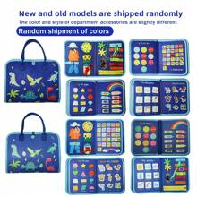 Montessori Children Toys For 3 Year Old Boys/Girls, Busy Books For Preschool Learning, Sensory Skills Developing Educational Toys, Christmas Gift