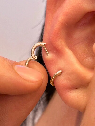 Sterling Silver Straight Post Hoop Earrings Set | Hypoallergenic Huggie Earrings For Women Girls Men | 3 Size Options(12mm,15mm,18mm) | Fine Jewelry For Party Birthday Gift