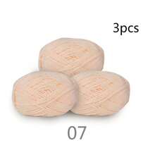 3 件/套 50 克腈纶纱线柔软保暖 DIY 针织材料适用于围巾、玩偶、冬季礼物 - 彩色 - 查看 22