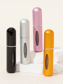 4 件装 5 毫升便携式迷你可填充香水雾化器喷雾瓶香水泵旅行套装 - 彩色 - 查看 1