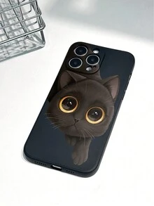 魔方精孔猫画防震软手机壳保护套，兼容 iPhone/Galaxy/Redmi/// 系列 - 彩色 - 查看 4