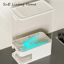 Máy đựng gạo SuE có cốc đong và hộp đựng ngũ cốc tươi - Lý tưởng cho tủ đựng thức ăn gia đình - Giữ gạo/đậu nành và đường tươi Máy đựng ngũ cốc chống ẩm Thùng đựng gạo cho nhà bếp - Nhiều màu - Xem 6