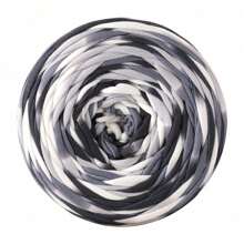 Section Dyed T-Shirt Yarn, 300g/Set, 109.36 Yds, Mixed Colors, Polyester, DIY Craft Ribbon Yarn - Suitable For Blankets, Cushions, Dolls, Throw Pillows, Knitting And Crochet Supplies