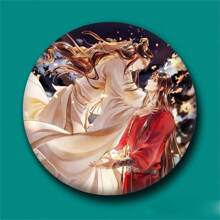 1 件天官赐福动漫东华周边吊坠 58MM 胸针哑光徽章派对礼物 - 彩色 - 查看 5