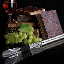葡萄酒冷却棒 不锈钢葡萄酒瓶冷却器 带曝气器和倒酒器 快速瓶冷却棒 用于冷却和曝气 无冰葡萄酒冷却器 葡萄酒配件 送给葡萄酒爱好者的礼物、情人节礼物、户外、露营礼物 - 彩色 - 查看 7