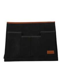 1 件毛毡床边收纳袋 - 黑色，带拉链的多隔层遥控器支架，非常适合家庭、办公室或宿舍收纳，办公室收纳 | 现代收纳袋 | 耐用面料，床头柜收纳袋 - 彩色 - 查看 15