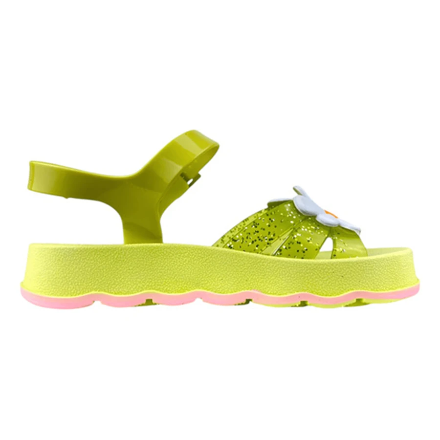 Girls' Daisy Sandals With Light Strap - 綠色 - 查看 1
