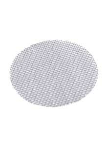 500 件/包 304 不锈钢烟斗滤网，银色金属网过滤器，带边缘盖，适用于烟斗 - 耐用且易于使用 - 查看 8