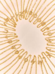 1 chiếc Vòng tay tên chữ cái đơn giản Trang sức Mặt dây chuyền chữ cái viết tắt bằng thép không gỉ cá nhân hóa cho phụ nữ Quà tặng cho mẹ Phong cách, Thời trang mùa thu, Thu gọn, Đơn giản, Giản dị, Tiền cũ Tùy chỉnh, Cá nhân hóa, Độc đáo Quà tặng lý tưởng cho bạn gái, mẹ, gia đình, bạn bè, con gái Cho ngày kỷ niệm, Ngày lễ tình nhân, Ngày của mẹ, Sinh nhật, Tốt nghiệp, Đeo hàng ngày, Đám cưới, Dạ hội - Vòng tay chữ cái cá tính - Xem 26