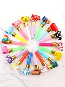 10/20pcs Colorful Party Whistles, Noisemakers For Birthday, New Year Celebration, Party Favors