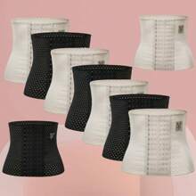 Z&D Lingerie Women's Elastic Shapewear Reducer Slims Waist Fitness Abdominal 889 - 黑色 - 查看 1