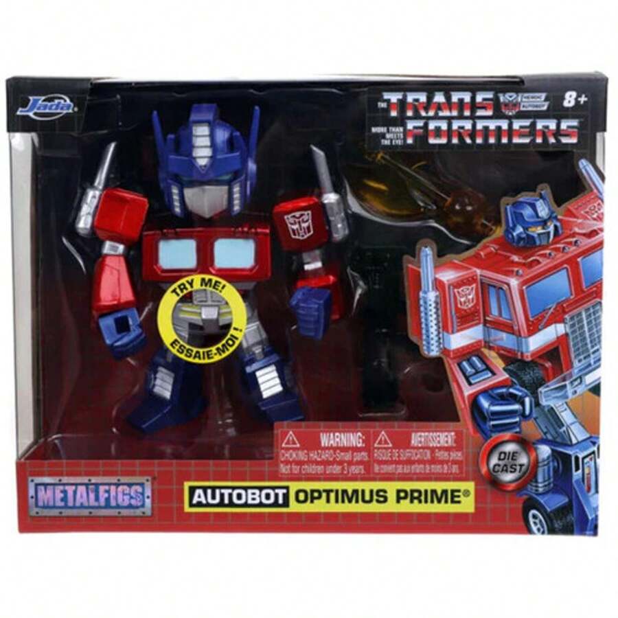 Jada Toys Jada Toys 4 Transformers G1 Optimus Prime (Light Up