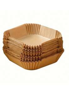 50 cái/100 cái/75 cái, Giấy chiên không dầu vuông, Đồ dùng nhà bếp Giấy thấm dầu, Đồ ăn nhẹ Gà rán Khoai tây chiên Pizza Giấy thực phẩm, Đi kèm với giấy Giấy chiên không dầu Bát, Khay nướng, Phụ kiện lò nướng Dụng cụ nướng, Đồ dùng nhà bếp, Phụ kiện nhà bếp - Nhiều màu - Xem 9