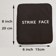 NIJ IIIA 3A Level Lightweight Soft Armor Plate Side Plate Ballistic Vest Side Plate 6x8in - 1pc - 6x8inch/15x20cm - View 3
