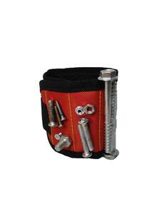 1 st. Geschikt voor het plakken van opslag, schroeven, spijkers, boren, enz. Magnetische polsband Magnetische gereedschapsset Elektricien accessoires Magneetplukker om schroeven te absorberen Magnetische polsband Vijf rijen van tien magneten