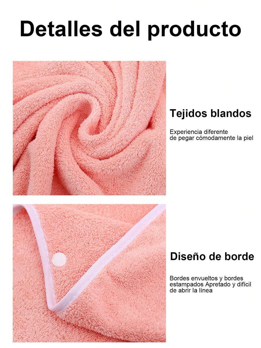 The Coral Velvet Children's Bath Towel Is Soft And SkinFriendly, With