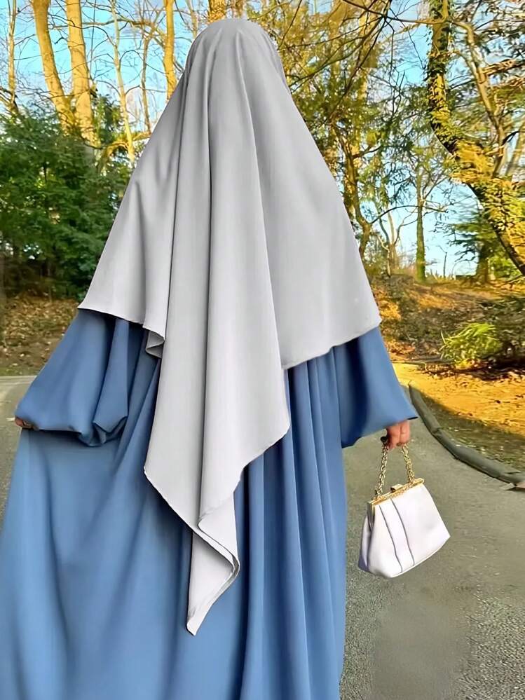 1 件经典百搭穆斯林头巾 - 彩色 - 查看 3