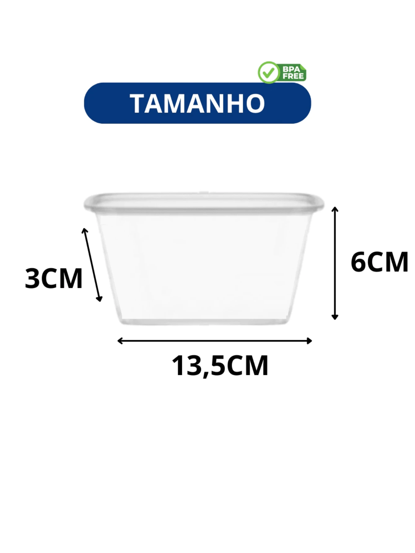 10 500ml Rectangular Jars Microwave Freezer Fitness Lunch Box Packaging