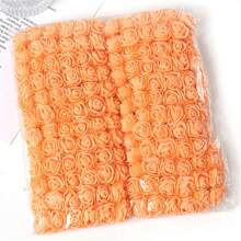 144pcs Artificial Mini Foam Rose Flower Bouquet Wedding Flower Decoration Scrapbooking Fake Flowers Wreath DIY Craft Gifts, Valentine's Day, Gift Birthday Graduation