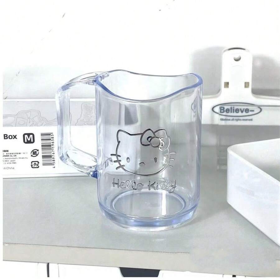 洗漱杯高低杯可爱狗狗洗漱杯学生宿舍情侣家用简约时尚 - 彩色 - 查看 1