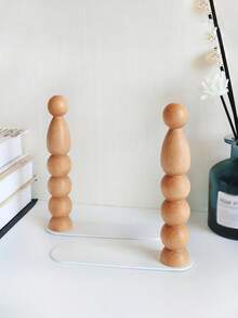 1 Giá đỡ sách để bàn bằng gỗ cơ bản, Giá đỡ sách có thể điều chỉnh, Bộ sắp xếp sáng tạo dành cho học sinh và văn phòng Quà tặng tốt nhất - Nhiều màu - Xem 2