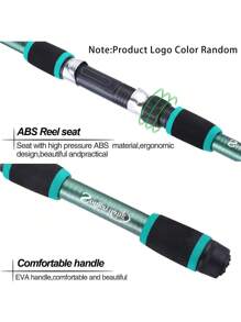 SOUGAYILANG 1.8M/5.9FT Fishing Pole Set Full Kits With Telescopic Fishing Rod And Spinning Reel For Freshwater Fishing Travel Pole Set Fishing Tackle Fishing - Blue - View 5