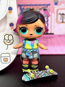 LOL SURPRISE New Surprise Doll Doll Set Series Rare DIY Production Material PVC + Height 8cm Holiday Gift - Multicolor - View 7