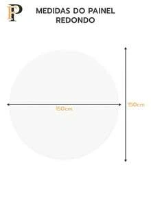 Round Panel Cover Party Decoration Various Themes Blue November Awareness Men Prevention - Bảng tròn 4613 - Xem 3