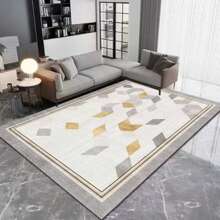 1 tấm thảm trang trí trong nhà họa tiết hình học phong cách Châu Âu, thảm trải sàn phòng khách, thảm trải sàn phòng ngủ, thảm trải sàn đầu giường chống trượt, thảm trải sàn phòng ăn, thảm trải sàn bếp, tấm lót ghế văn phòng, thảm chùi chân, thảm tập bò cho bé, chăn dã ngoại, thảm cắm trại ngoài trời, thảm trải sàn hành lang văn phòng - Nhiều màu - Xem 6