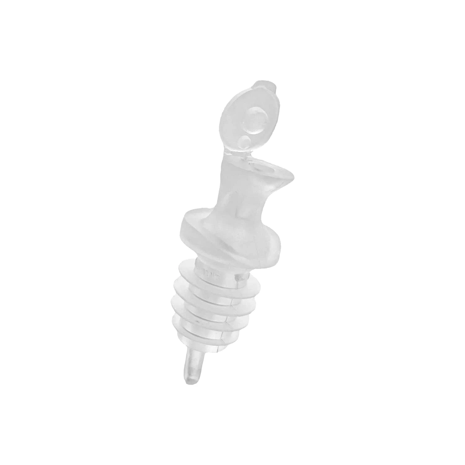 Plastic Dispenser Nozzle With Cap Color:Transparent - 白色 - 查看 1