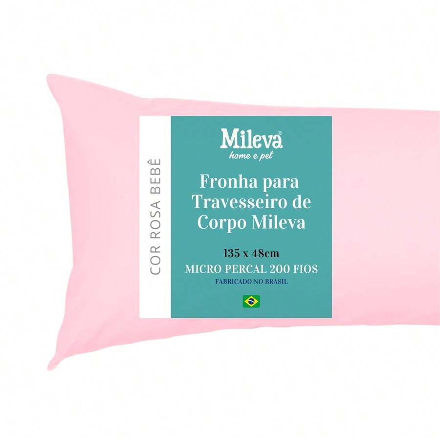 Pillow Case - Màu Hồng baby - Xem 1