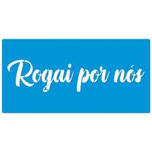 Stencil 14 X 28 PRAY FOR US Hollow Mold For Painting On Fabric MDF Wood Wall Floor Paper T-Shirt Dishcloth - 白色 - 查看 3