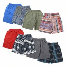 Kit 3 Bermuda Tactel Children's Boy's Sports School Summer - 彩色 - 查看 3