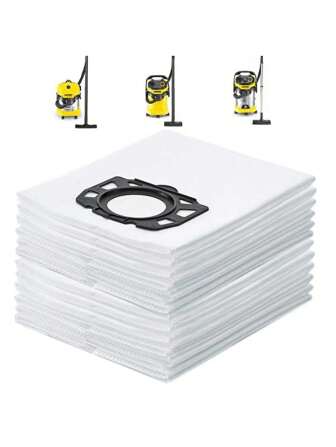 2/5/10pcs Vacuum Cleaner Dust Bags Compatible With Karcher Karcher WD4 Vacuum Cleaner Dust Bags Filter Bags - Anti-Tear, Tool Accessories