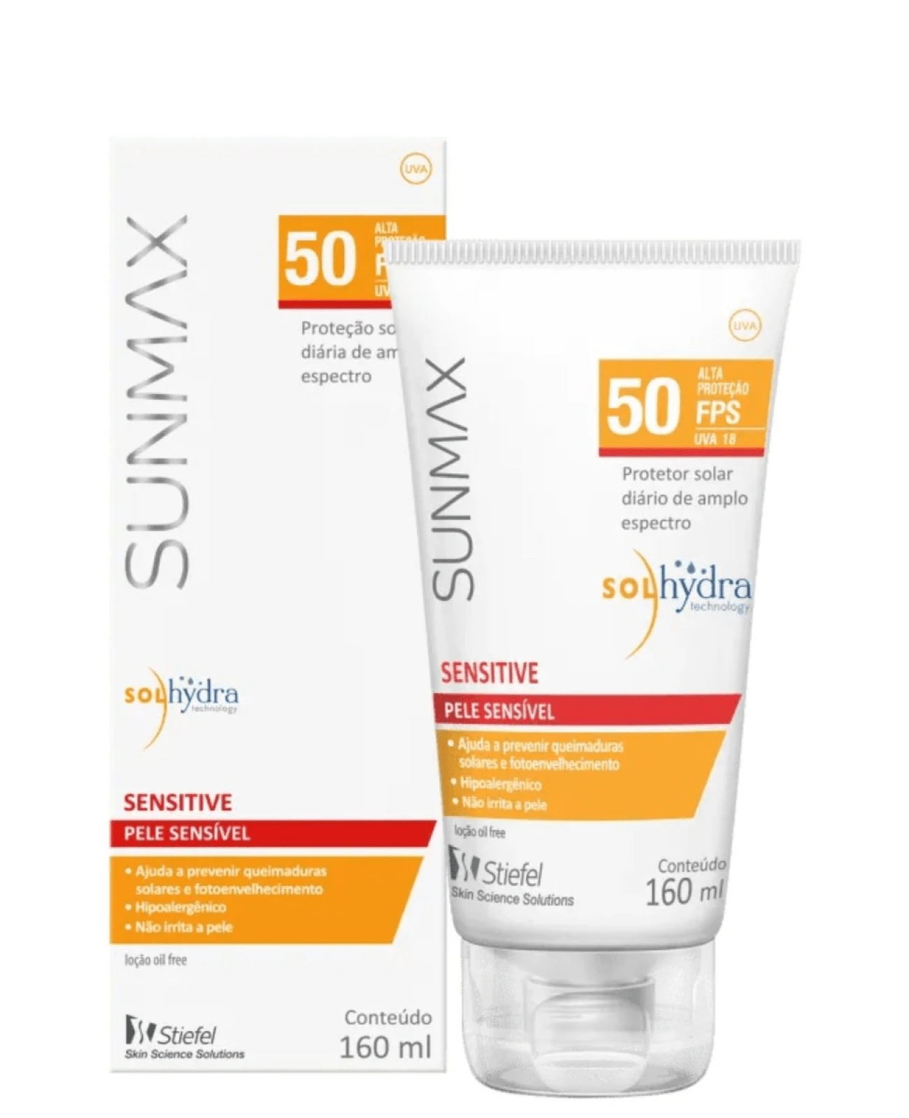Sunmax Sensitive Sunscreen SPF 50 For Sensitive Skin 160ml - trắng - Xem 1