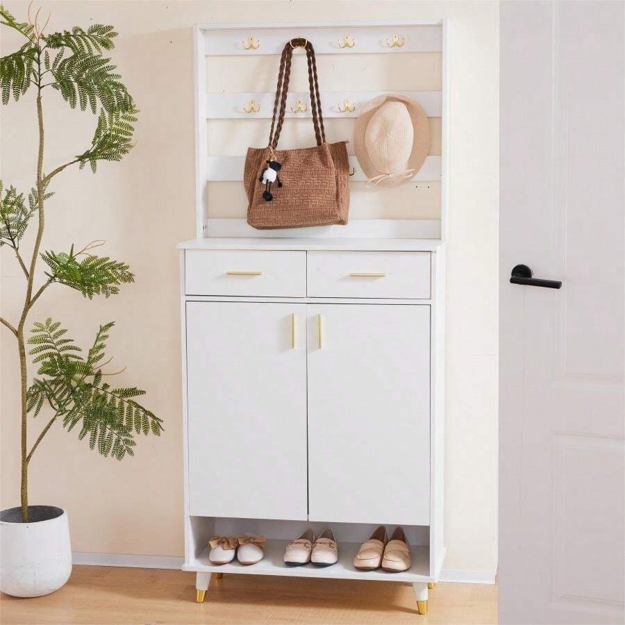 Entryway Bedroom Armoire, Shoe Wardrobe Armoire Closet