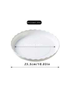 2pcs/5pcs Thick Plastic Plant Pot Trays, Round Saucer Holders For Succulents, Flower Pot Bottom Plate