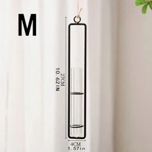 1pc Decorative Wall Mounted Living Room, Creative Glass Vase, Green Ivy Plant, Wall Mounted Hydroponic Container, Wall Decoration Room Decors Garden Decor Wedding Decor Home Decors