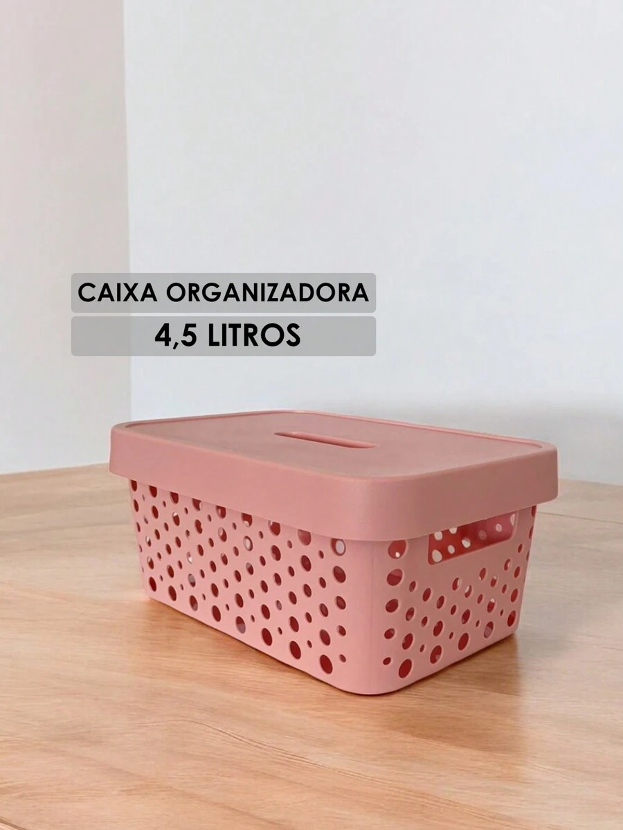Storage Boxes & Bins - 粉色 - 查看 1