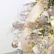 Bộ 5/10 đồ trang trí Giáng sinh màu hồng 2,75" Đồ trang trí quả bóng Giáng sinh Đồ trang trí cây thông Noel Bóng đèn chống vỡ Giáng sinh cho tiệc cưới ngày lễ Trang trí cây thông Noel, Giáng sinh - Xem 8