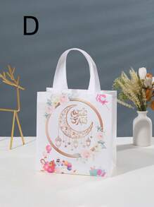 4/8/12 sztuk Moon Festival Urodzinowy prezent Pachaging Non-Woven Fabeic Totebags