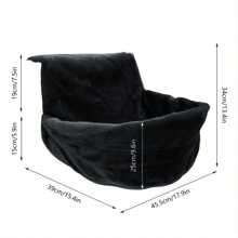 Hamaca para mascotas, adecuada para radiadores, barandillas, etc., para que la usen mascotas pequeñas y gatos