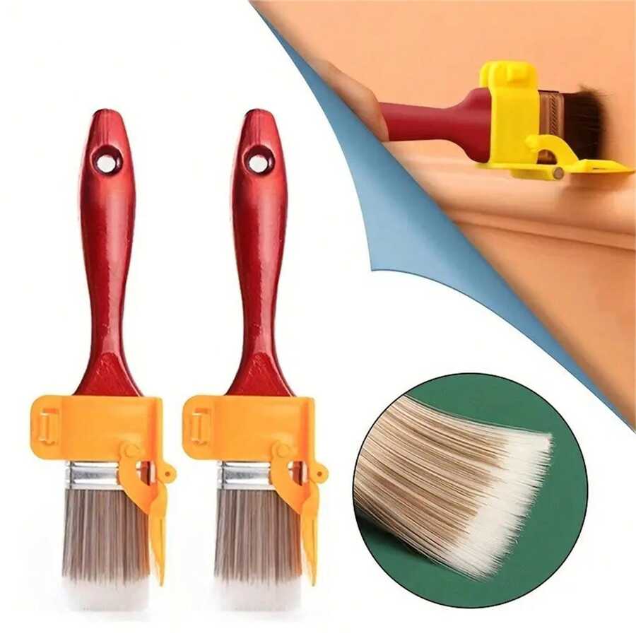 2PCS MultiFunctional Internal Wall And Roof Paint Brush With Imitation