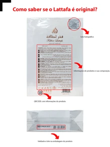 Lattafa Eau De Parfum 100ml Fakhar Rose (Original Women's Perfume) - 100毫升 - 查看 5