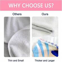 1 PIEZA Toallas de playa personalizadas, toallas de playa de fútbol personalizadas, toallas de baloncesto personalizadas, impresión en 3D, impresión digital, adecuado para niños, niñas, viajes, toallas de playa personales de gran tamaño, regalos de invierno, regalos de regreso a la escuela, ideas de regalos de San Valentín para niño o niña - Multicolor - Ver 5