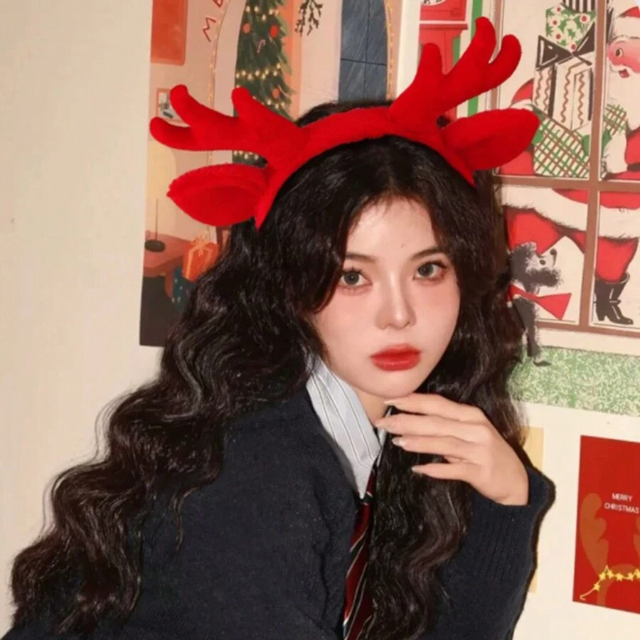 1 băng đô Giáng sinh dễ thương, quà tặng Giáng sinh