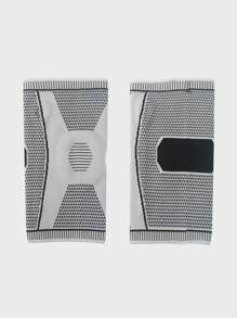 1 PC Miếng đệm bảo vệ đầu gối bằng silicon hỗ trợ xương bánh chè, miếng đệm đầu gối thể thao, miếng đệm đầu gối chạy bóng rổ cho nam và nữ. Phụ kiện phòng tập thể dục, miếng đệm đầu gối - Xám - Xem 4