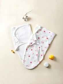 2pcs Baby Anti-startle Swaddle Blankets